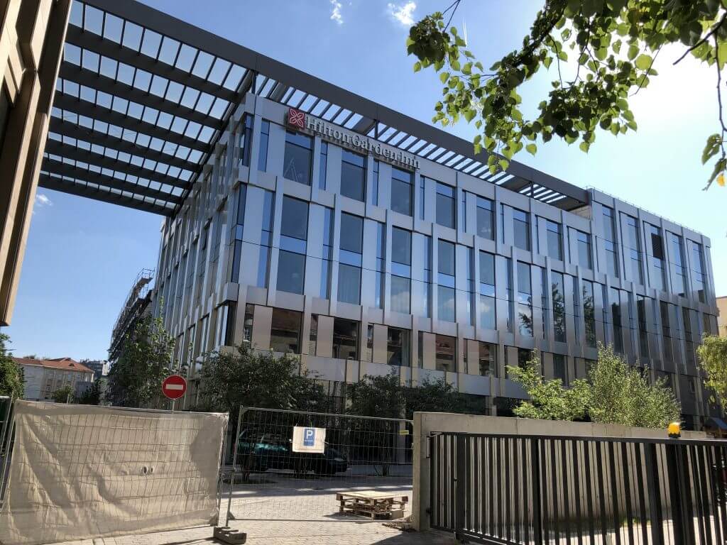 Live Square (Dainavos g. 3) - Biroju centrs - būvdarbu attēli