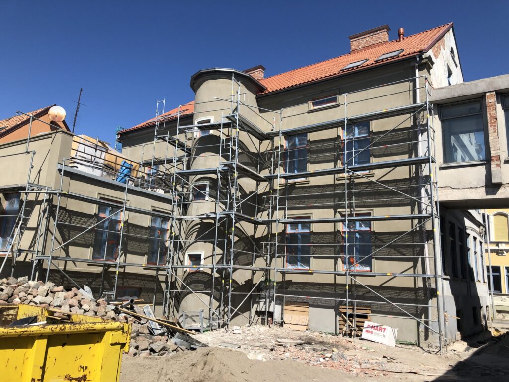 Sukilėlių g. 12 (Sukilėlių g. 12) - Hotel - construction photos