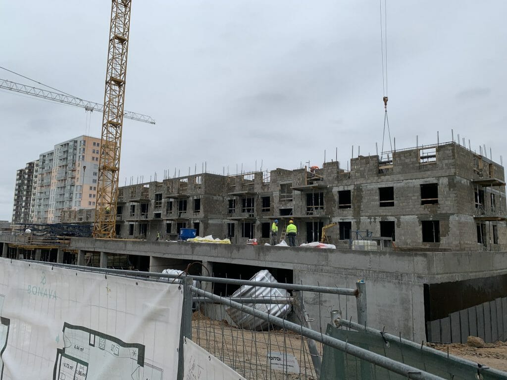 Vakarų Lėnas (Girulių g. 22) - Korterelamu - ehituse fotod