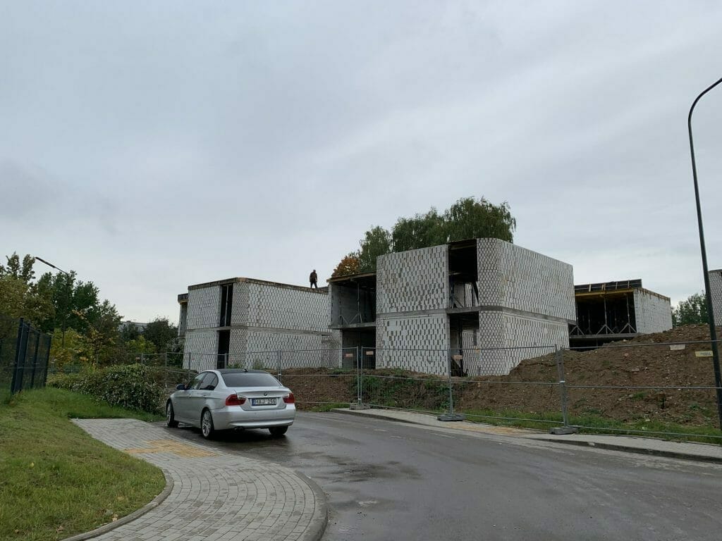 Dessau (Žeimenos g. 177) - Rindu mājas - būvdarbu attēli