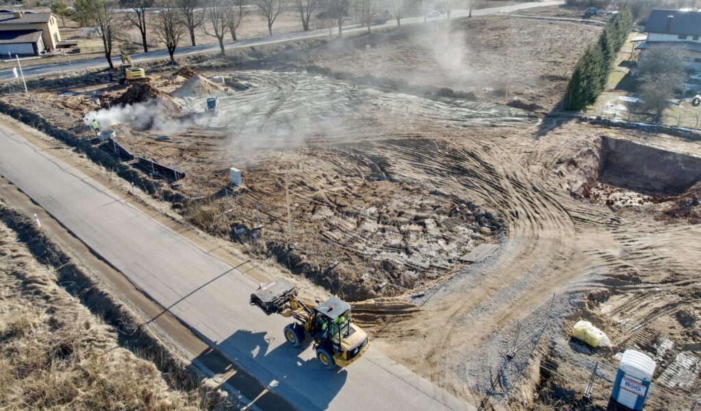 Rimi Lentvario g. 61A (Lentvario g. 61A) - Food store - construction photos