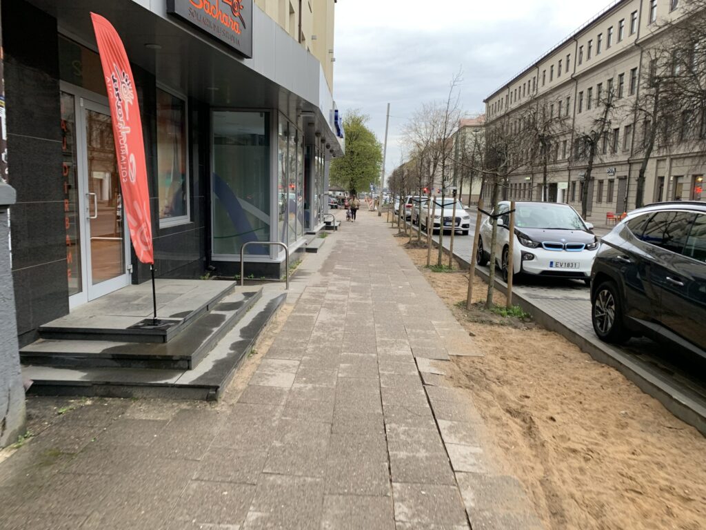 Ramaus eismo T. Ševčenkos g. (T. Ševčenkos g.) - Street - construction photos