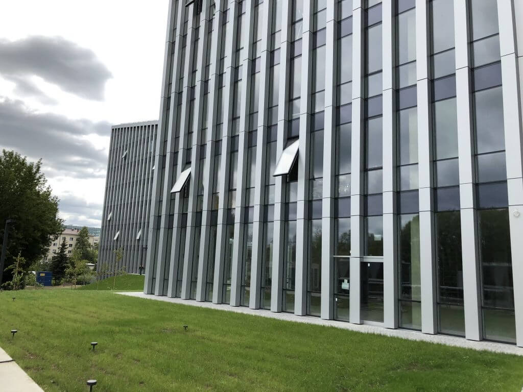 Park Town (Lvovo g. 105A) - Office center - construction photos