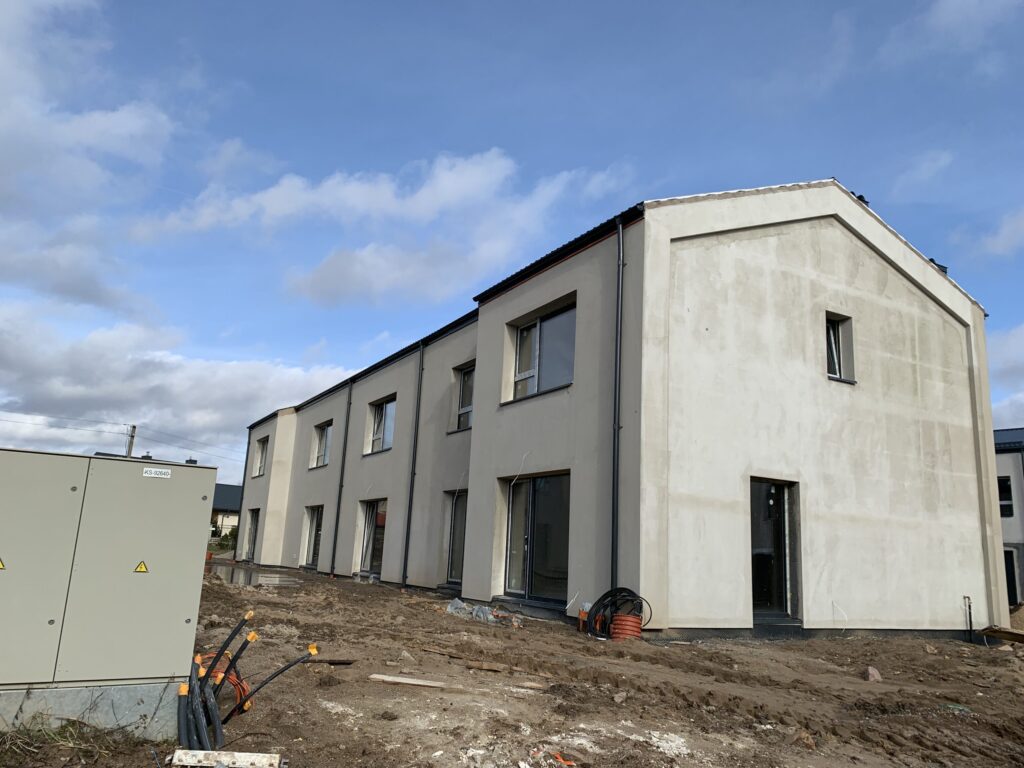 Šilainių miestelis 1 etapas (Alytaus g. 11-67) - Row housing - construction photos