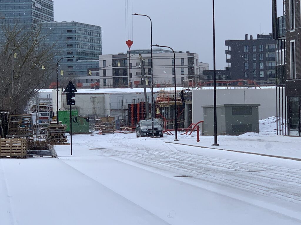 Naujasis Skansenas 5 etapas (Linkmenų g. 8, 10) - Daugiabutis - statybų nuotraukos
