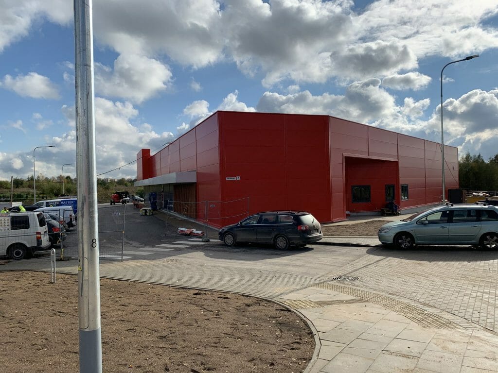 Rimi Vaivadiškių g. (Vaivadiškių g. 2) - Pārtikas veikals - būvdarbu attēli