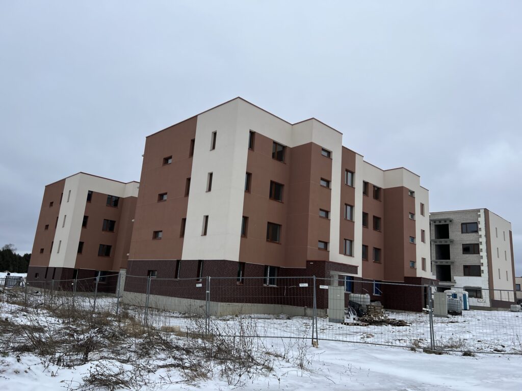 Horizontai (rytų, pietų, šiaurės) (Simono Grunau g. 34, 36, 38) - Multi apartment - construction photos