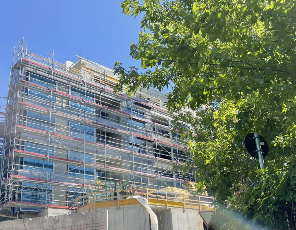 Matau Vilnių 4 etapas (Aludarių g. 1) - Daugiabutis - statybų nuotraukos