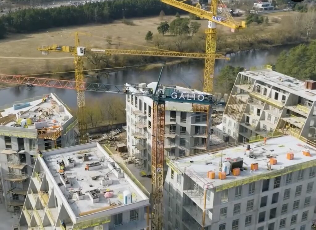 reVINGIS Park Space (Geležinio Vilko g. 2) - Multi apartment - construction photos