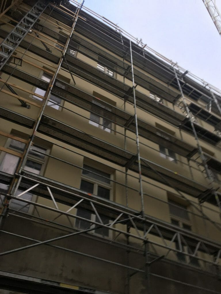 Gedimino 22 (Gedimino pr. 22) - Multi apartment - construction photos