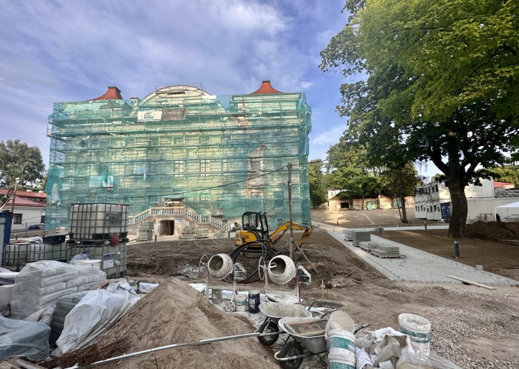 Sapiegų rūmai (L. Sapiegos g. 13) - Cultural center - construction photos