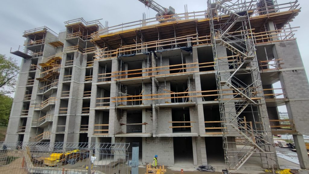 RIGO (Rygos g. 11A) - Multi apartment - construction photos