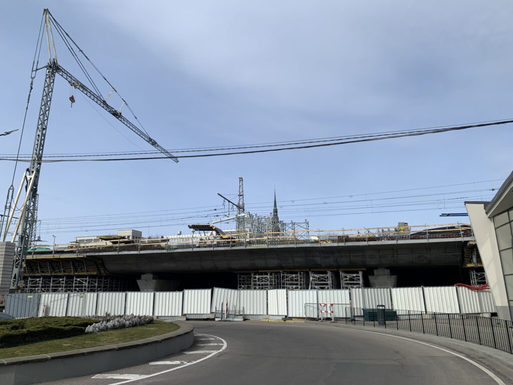 Rail Baltica Rīgas centrālais mezgls posms 2A (Rūsiņa iela 2A) - Railroad - construction photos