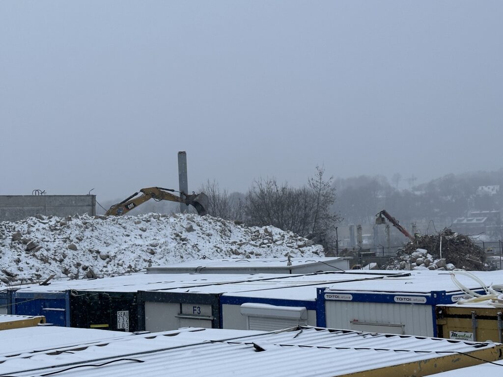 Drujos g. 2, 1 etapas (Drujos g. 2) - Co-living - būvdarbu attēli