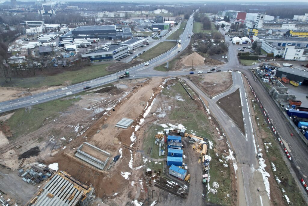 Kauno pietrytinis aplinkelis 1 etapas (Pietrytinis aplinkkelis) - Road - construction photos