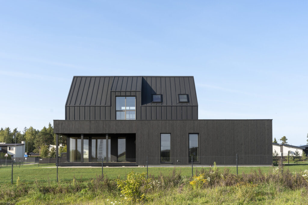 12 bičiulių (Aušros g. 1, 3, 5, 7, 9, 11, 13, 15, Pabalių k.) - Private house community - construction photos