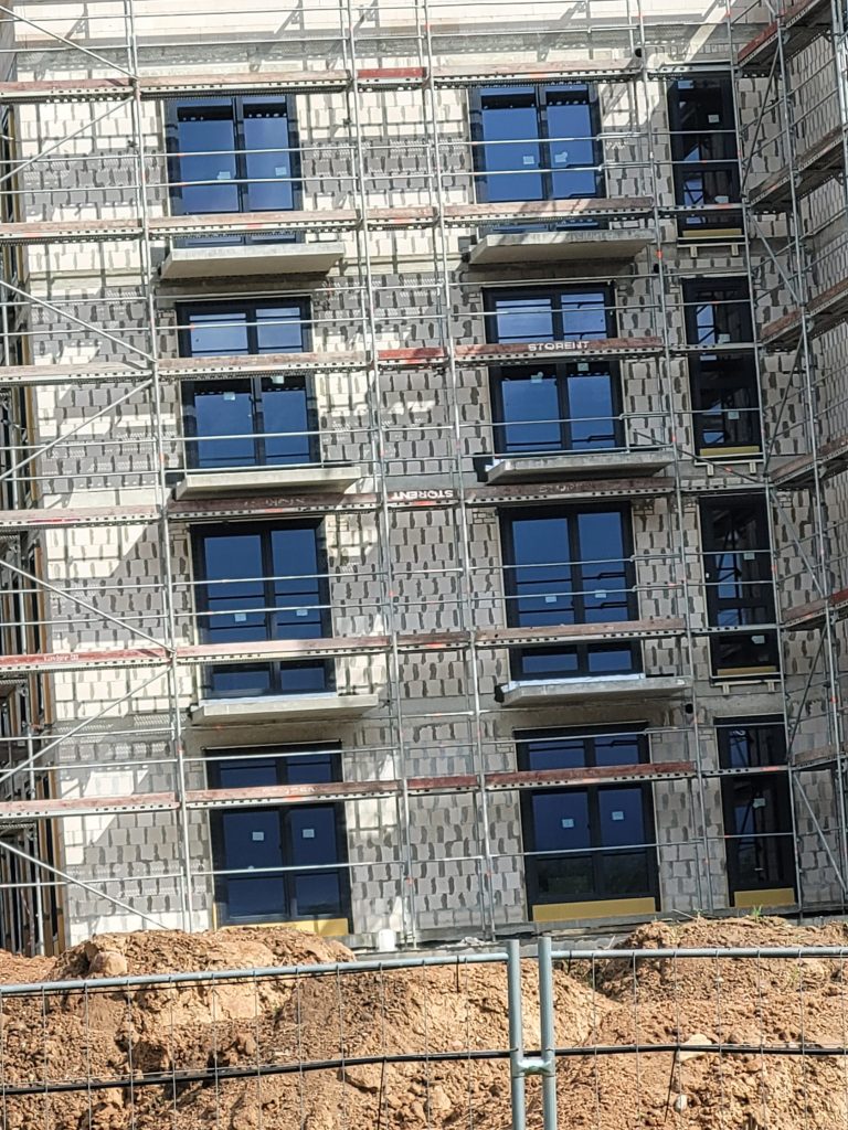 Antakalnio Trio (Taurijos g. 28) - Multi apartment - construction photos