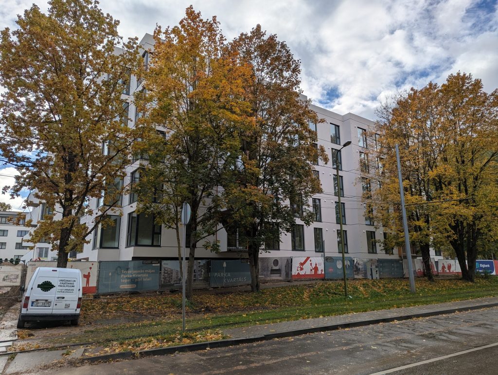 Parka kvartāls 3 kārta (Bauskas iela 97) - Multi apartment - construction photos