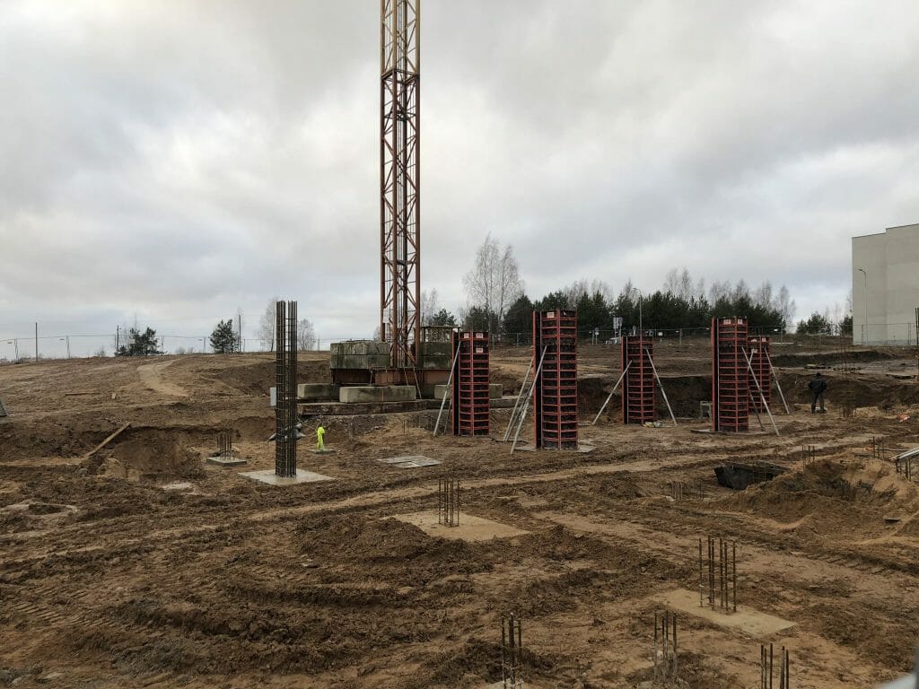 Martyno namai 2 (M. Mažvydo g. 25, 27, L. Rėzos al. 6) - Multi apartment - construction photos