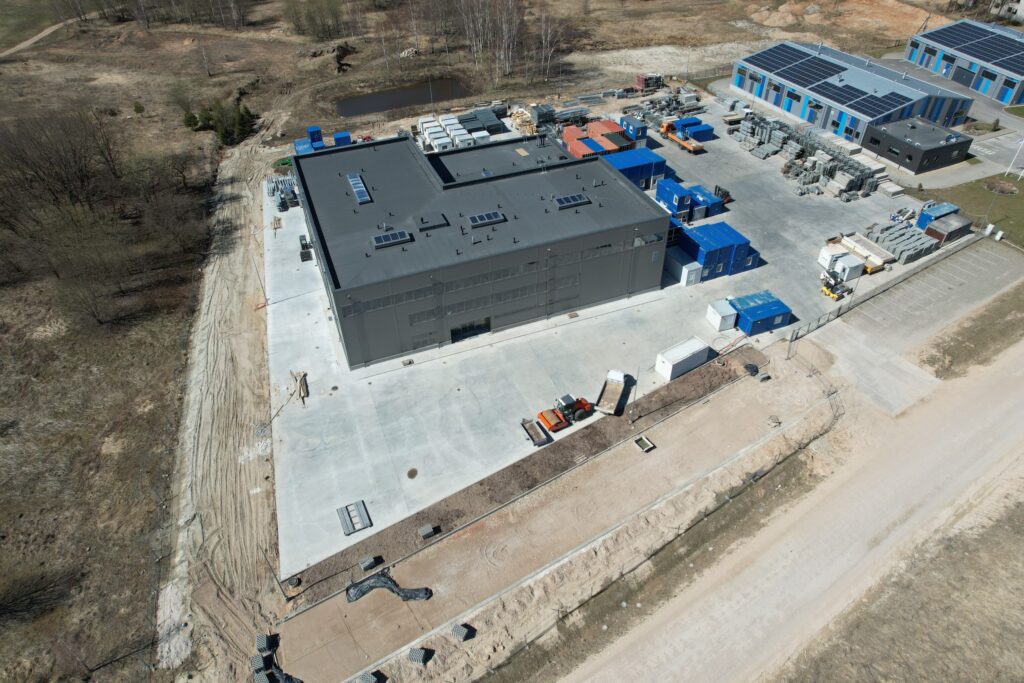 "GOTAS" administracinis (Nesvyžiaus g. 8) - Office center - construction photos