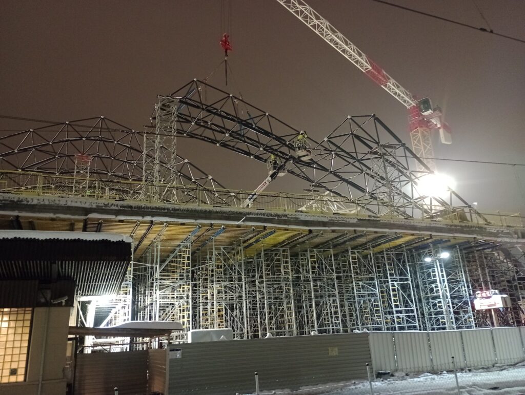 Rīgas Centrālās dzelzceļa stacijas pārbūve (Stacijas laukums 2) - Train station - construction photos