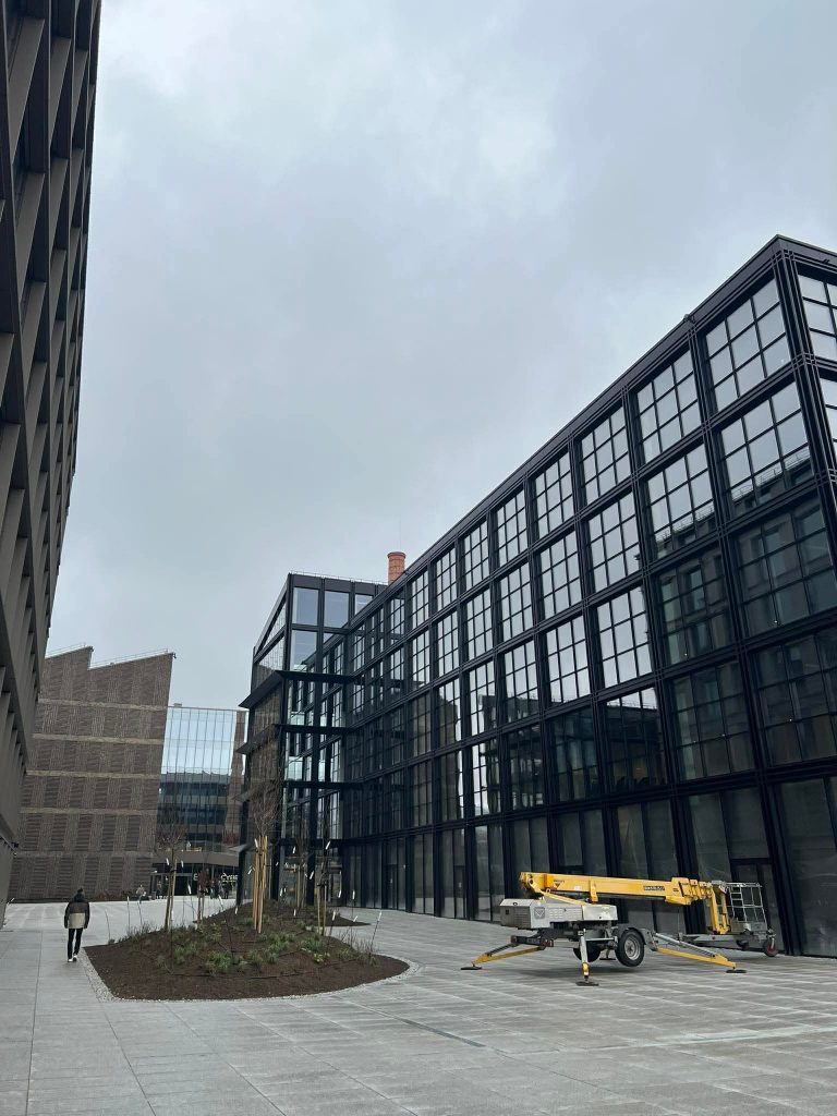 Cyber City 2 etapas (4 korpusas) (Švitrigailos g. 34A) - Office center - construction photos