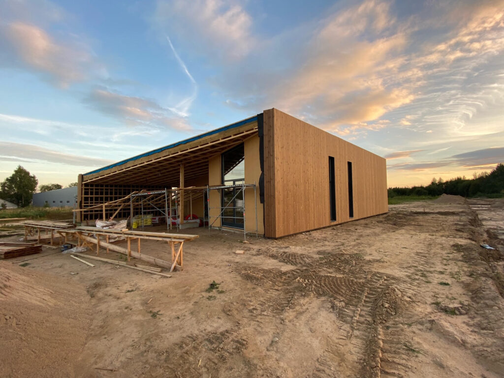 Home plus (Kolektyvo g. 33, 35, 37, 39, 41, 43, 45, 47, 49, 51, 53, 55, 57, 59, 61, 63, 67, 69, 71, 73, 75, 77, 79, 81, Nemėžis) - Private house community - construction photos