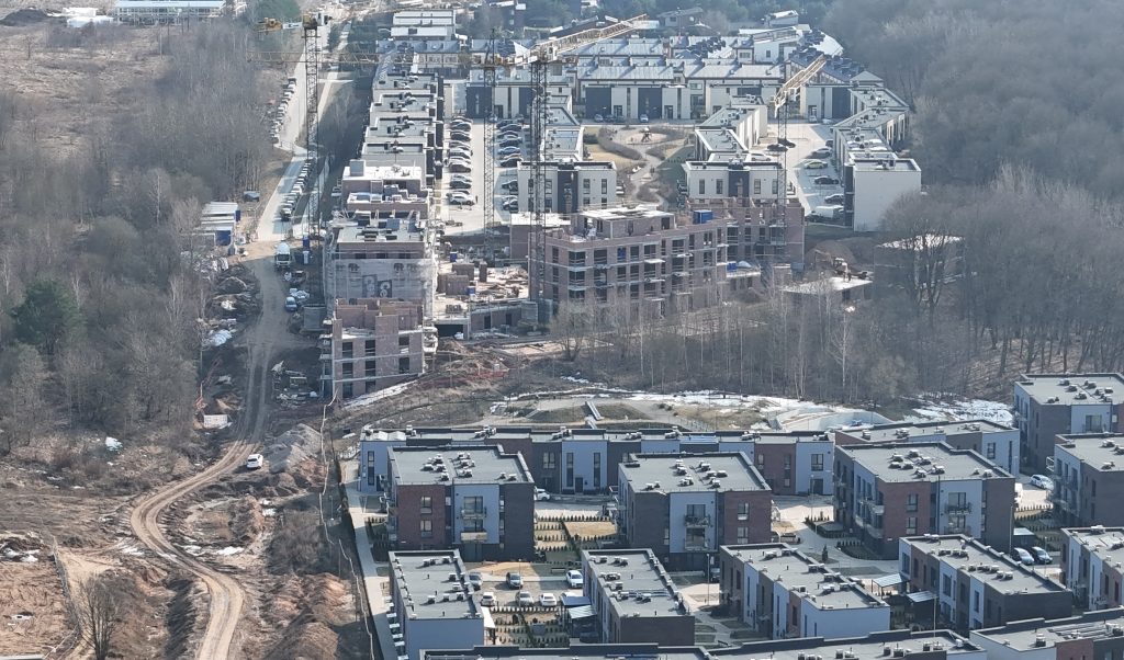 Mo Villas (daugiabučiai) (Mozūriškių g. 240) - Daugiabutis - statybų nuotraukos