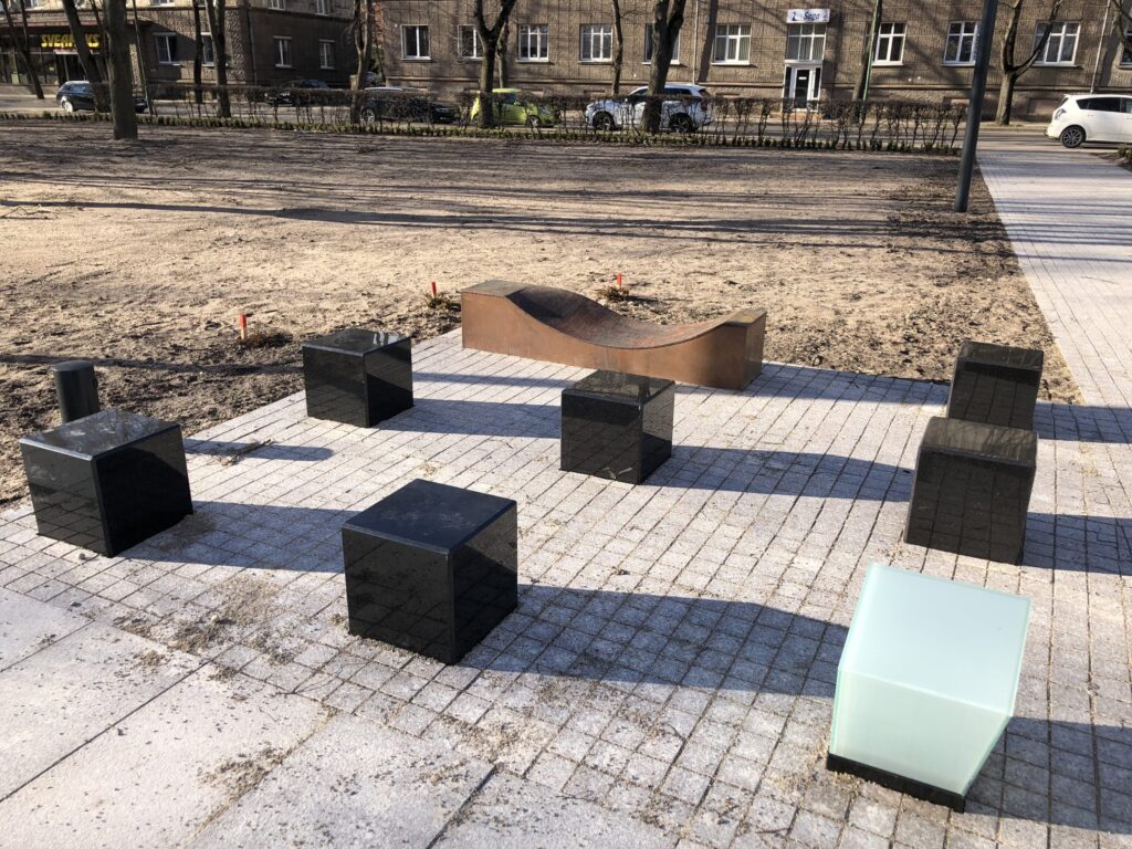 Danės krantinių rekonstrukcija (Danės g.) - Park - construction photos