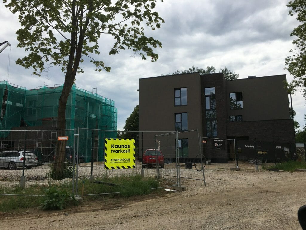 Kiara - saulėti namai (Svirbygalos g. 37) - Multi apartment - construction photos