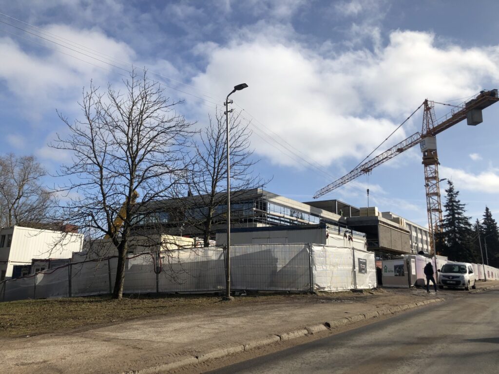 M-LAB (Studentų g. 63A) - Higher education - construction photos