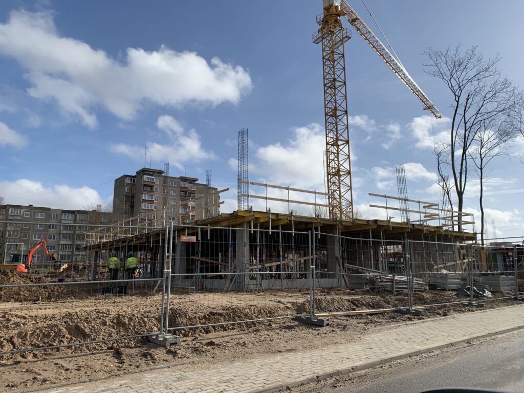 O5 NAMAI (Žeimenos g. 82) - Multi apartment - construction photos
