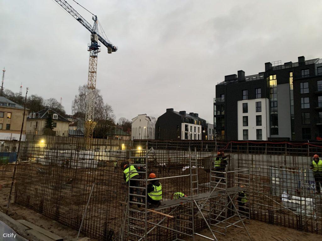 Parko namai 3 etapas (Krėvos g. 6) - Multi apartment - construction photos