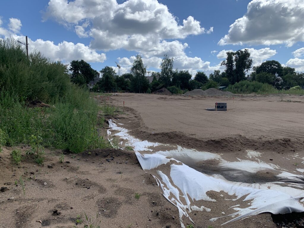 Šnipiškių aikštė (Giedraičių-Kintų g. skveras) (Kintų g.) - Square - construction photos