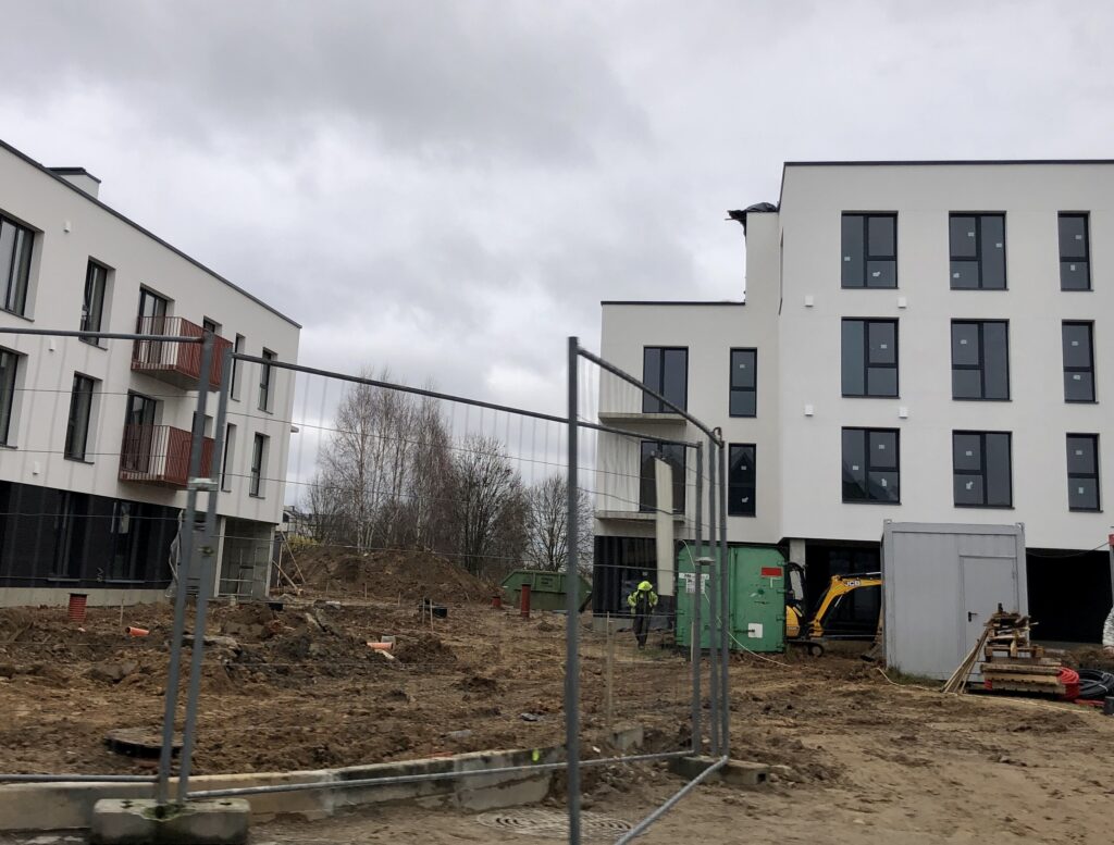 Moldovos 18 (Moldovos g. 18) - Multi apartment - construction photos