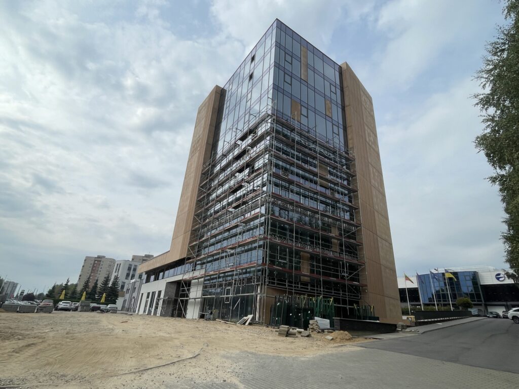 Ateities Trio verslo centras (Ateities g. 29) - Office center - construction photos