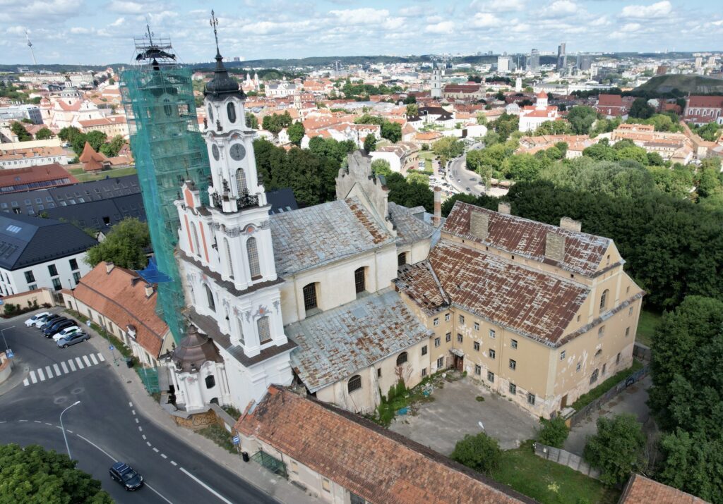Piligrimų namai Misionierių (Subačiaus g. 26) - Cultural center, Hotel - construction photos