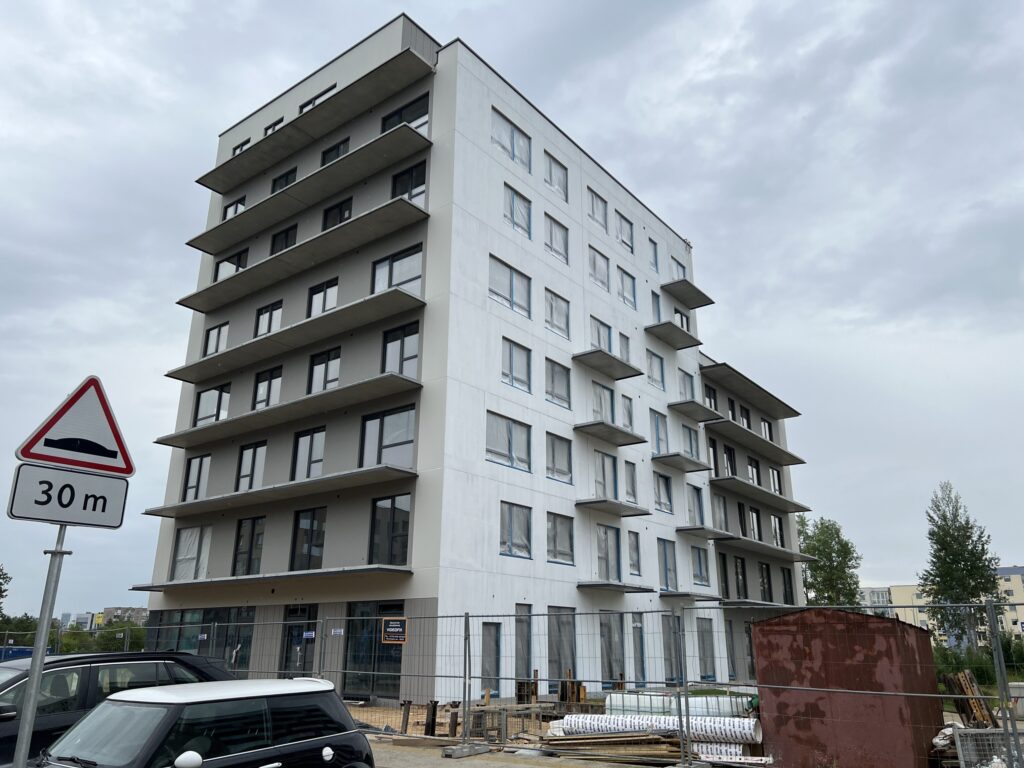 Martyno namai 3 etapas (B korpusas) (M. Mažvydo g. 28) - Multi apartment - construction photos