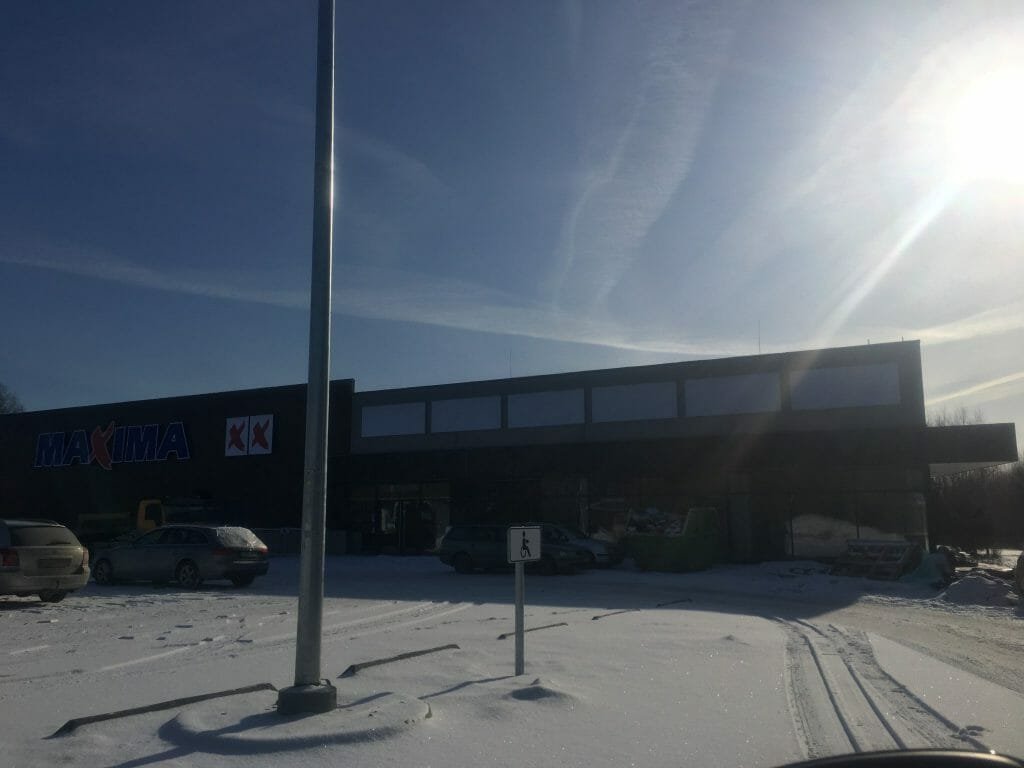 Maxima Moravų g. (Moravų g. 7) - Pārtikas veikals - būvdarbu attēli