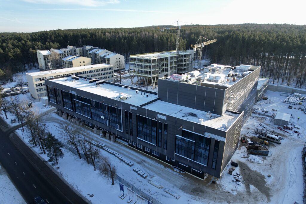 VGTU Elektronikos, Mechanikos ir Transporto inžinerijos fakultetų laboratorijos (Plytinės g. 25) - Higher education - construction photos