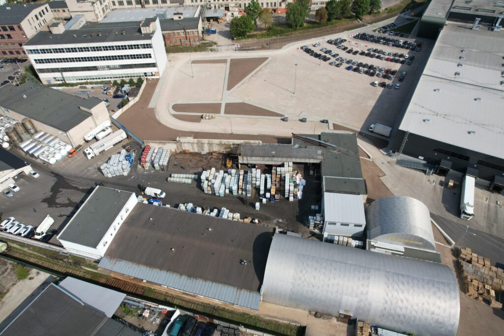 Kauno baldų gamykla 2 etapas (Drobės g. 68) - Light manufacturing - construction photos