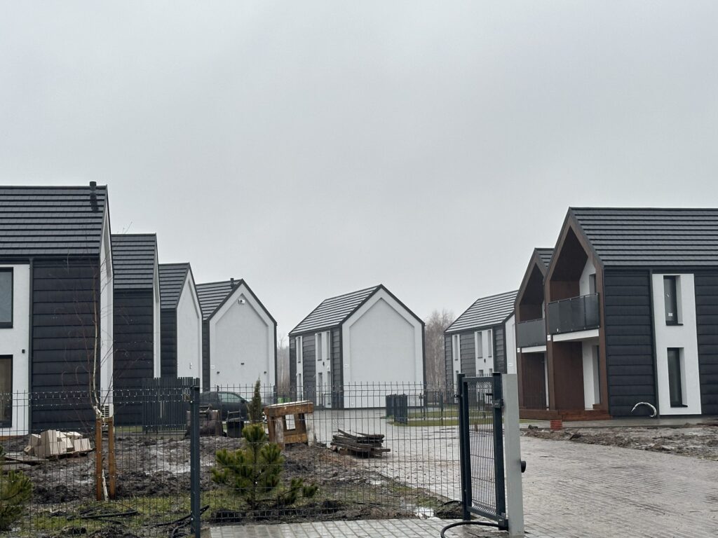 Vaivorykštės g. 23 (Vaivorykštės g. 23) - Row housing - construction photos