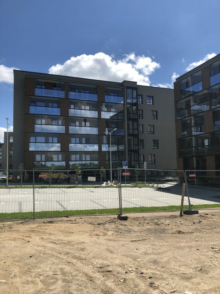 Martyno namai 2 (M. Mažvydo g. 25, 27, L. Rėzos al. 6) - Multi apartment - construction photos