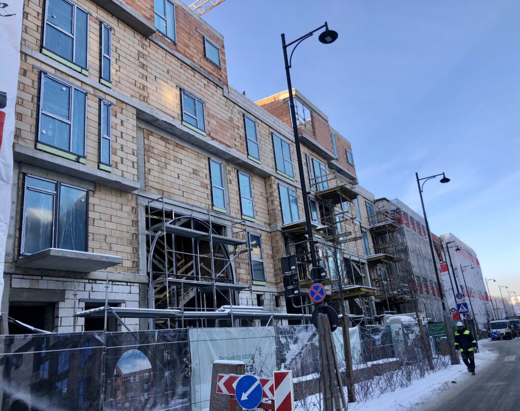 PAUPYS 6 etapas (Aukštaičių g. 7) - Multi apartment - construction photos