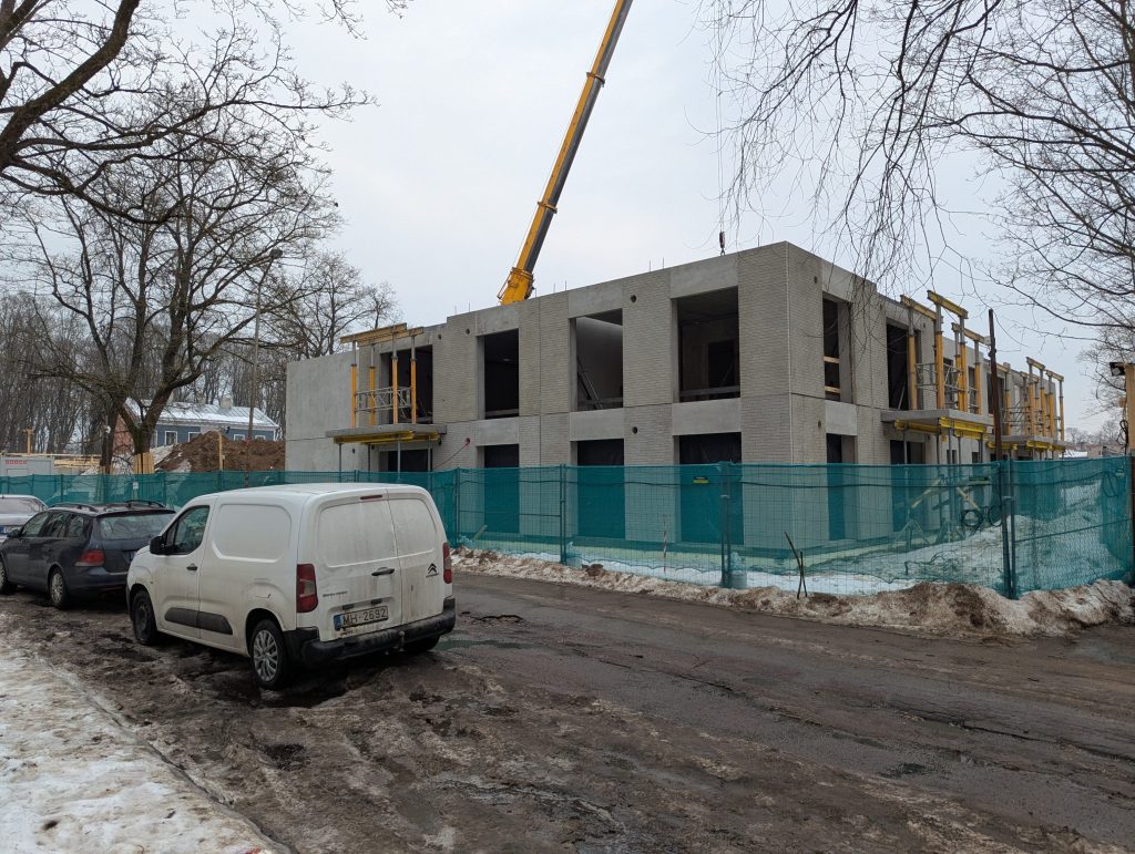Bordo Rezidences - B korpuss (Biešu iela 9) - Daugiabutis - statybų nuotraukos