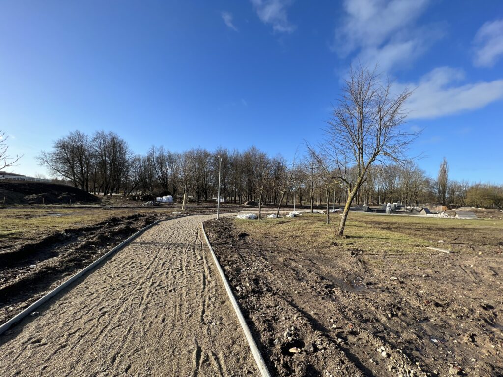 Malūno parkas 2 etapas (Mokyklos g.) - Park - ehituse fotod