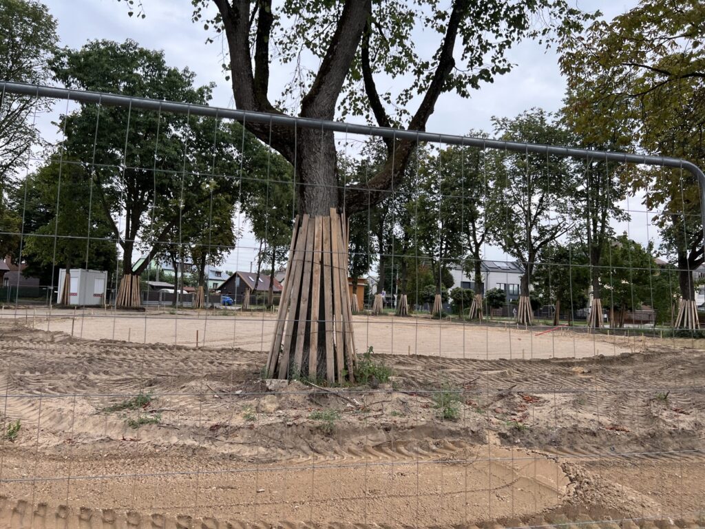 A. Samulevičiaus - Samuolio skveras (Antano Samulevičiaus-Samuolio skv.) - Square - construction photos