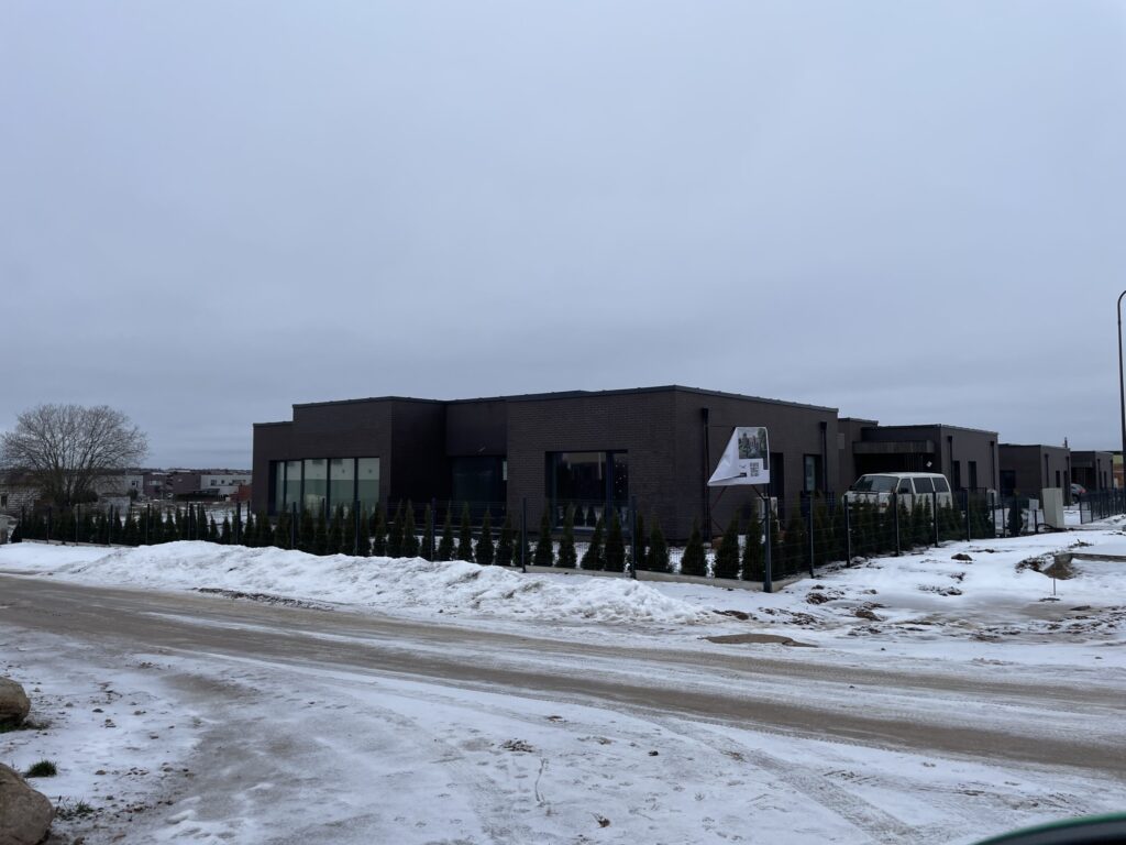 Riedulių namai (Riedulių g. 2, 4, 6, 8, 10) - Row housing - construction photos