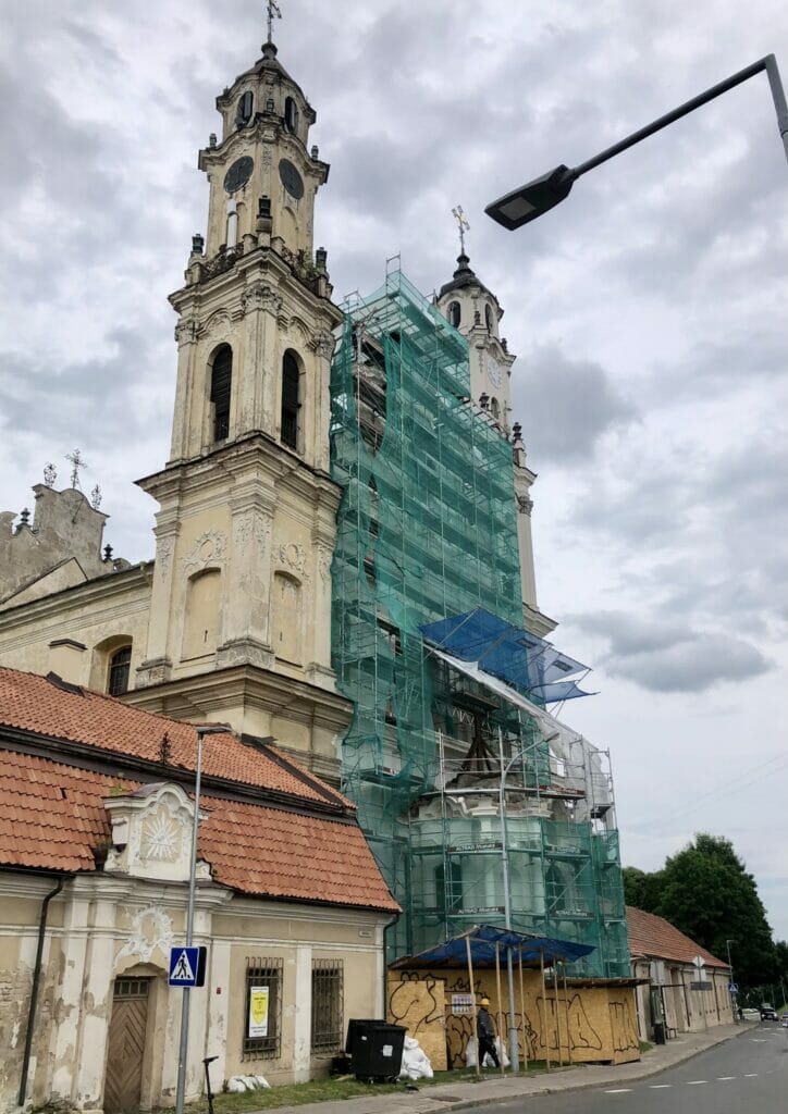Piligrimų namai Misionierių (Subačiaus g. 26) - Cultural center, Hotel - construction photos