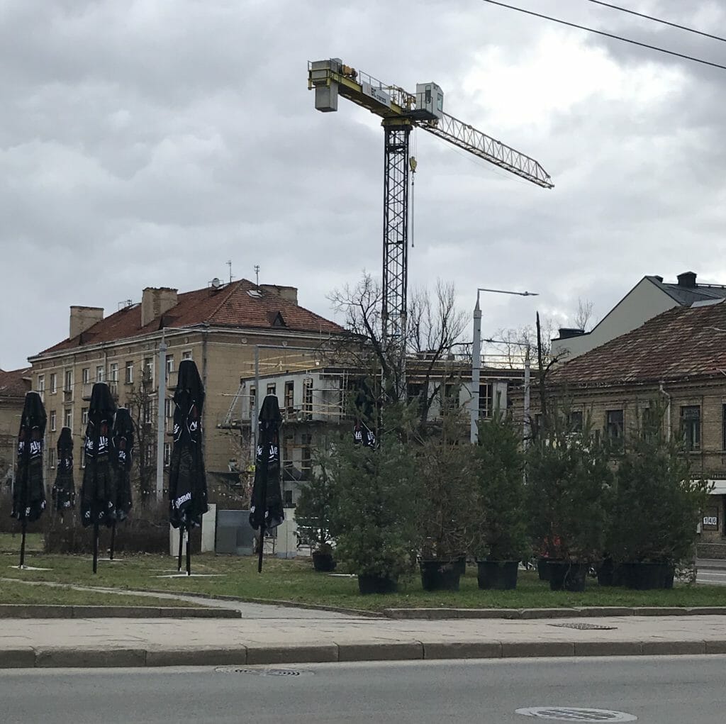 Office Boutique (Dainavos g. 7) - Office center - construction photos